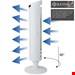  پنکه برقی ایستاده کسر KESSER Turmventilator- mit Fernbedienung LED Display Standventilator Klimaanlage/  weiß