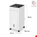 کولر آبی با عملکرد رطوبت وان کانسپت ONECONCEPT Ventilatorkombigerät Freshboxx 3-in-1 Luftkühler Ventilator