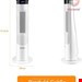  بخاری برقی فن هیتر ایستاده ام وی پاور MVPower Heizlüfter- 2200W mit Luftbefeuchter 