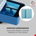 کولر آبی کنترل از راه دور محفظه یخ دار کلارشتاین آلمان Klarstein Ventilatorkombigerät IceWind Plus 4-in-1 Luftkühler 330 m³/h 