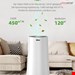 دستگاه تصفیه هوا ایربات Aiibot Luftreiniger Luftreiniger mit APP und H13 HEPA Filter- CADR 450m³/h