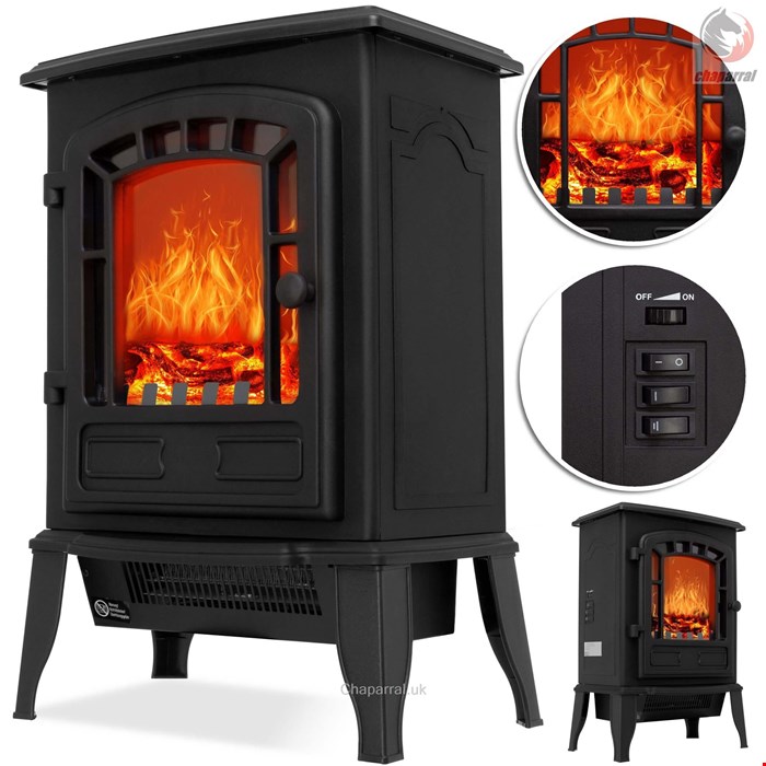 بخاری برقی طرح شومینه کسر KESSER Heizgerät- 2000 W- Elektrischer Kamin mit Heizlüfter 2000W 