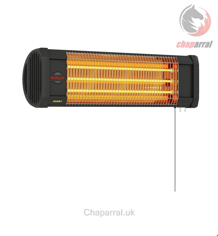 بخاری برقی مادون قرمز دیواری میرکرافت MirKraft Heizstrahler Essby Wickeltischstrahler baby Heizstrahler 1800 watt