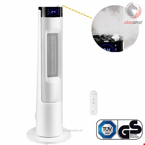 بخاری برقی فن هیتر ایستاده ام وی پاور MVPower Heizlüfter- 2200W mit Luftbefeuchter 