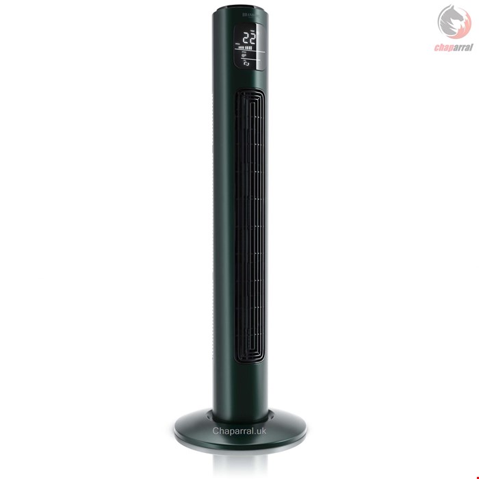 پنکه برقی ایستاده برندسون Brandson Turmventilator- Turmventilator mit Fernbedienung- Lüfter racing green