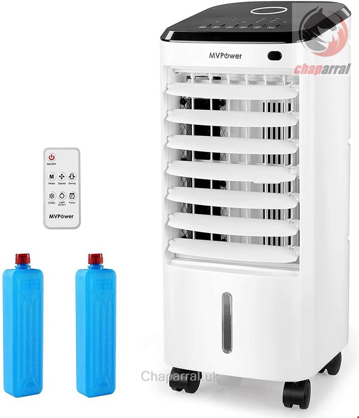 کولر گازی ایستاده با قابلیت تصفیه هوا ام وی پاور MVPower Luftbefeuchter- Mobile Klimaanlage,- 3-5L- 3in1 Mobile Klimageräte