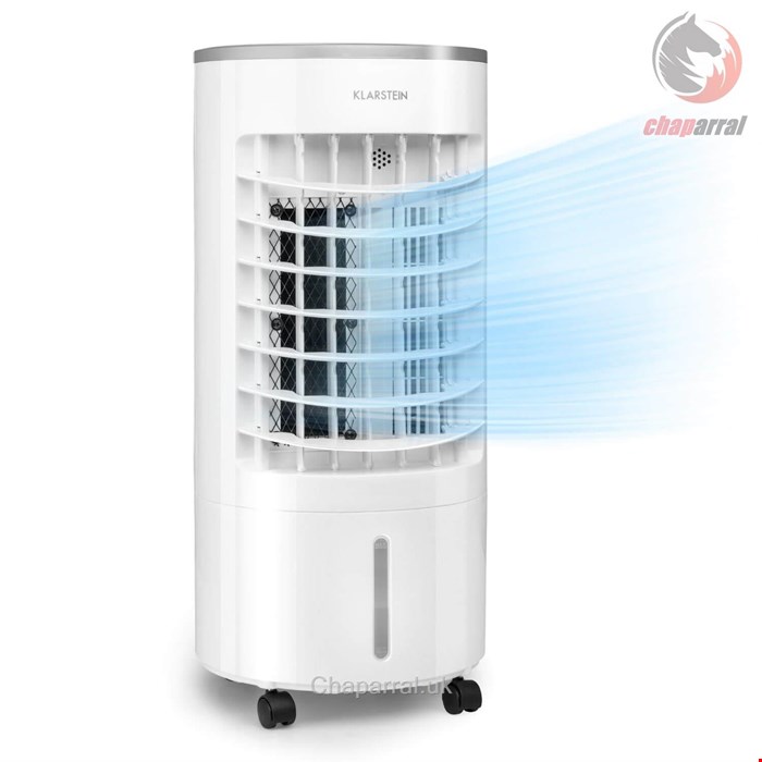 فن خنک کننده رطوبت ساز و تصفیه هوا کلارشتاین آلمان Klarstein Ventilatorkombigerät Skypillar 3-in-1 Luftkühler Ventilator 