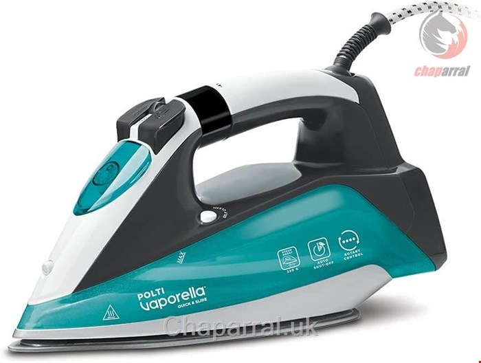 اتو بخارگر پولتی ایتالیا Polti Vaporella Quick&Slide QS220 Iron with Rotating Temperature Switch and Digital Display