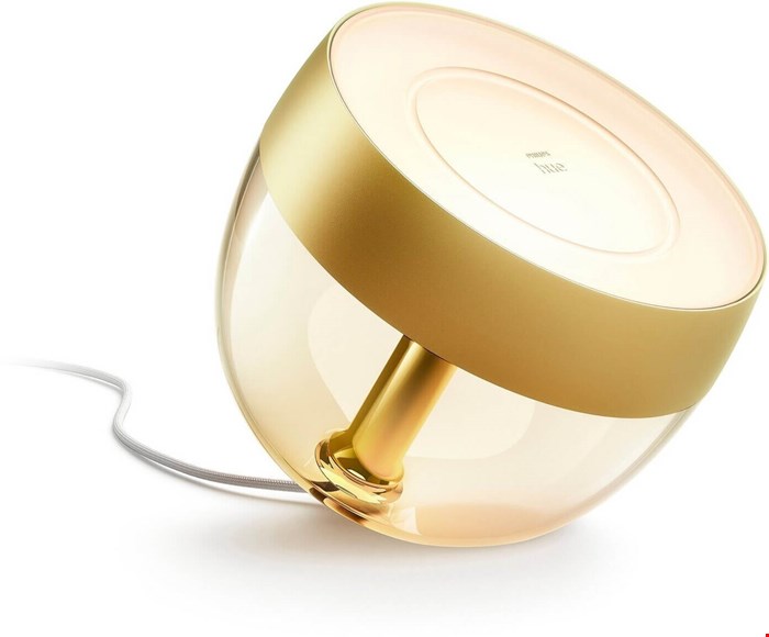 چراغ خواب ال ای دی فیلیپس هلند Philips Hue LED Tischleuchte Hue Iris- Plug - Play-Lampe- gold