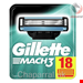 سری یدکی خود تراش ژیلت آمریکا Gillette Mach3 Systemklingen 18 Stk