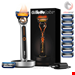  ریش تراش گرم شونده ژیلت آمریکا  GilletteLabs Heated Razor + 10 Rasierklingen