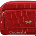  کیف لوازم آرایش چرم زنانه براون آلمان Braun Büffel Verona 40002 320 red
