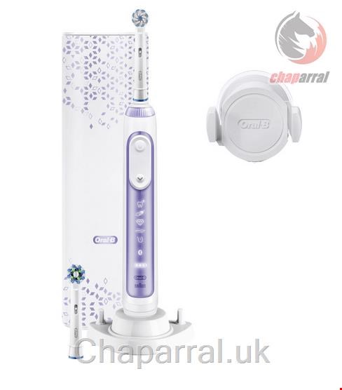 مسواک برقی اورال بی آمریکا Oral-B Genius 10100S Orchid Purple + 2 Aufsteckbürsten