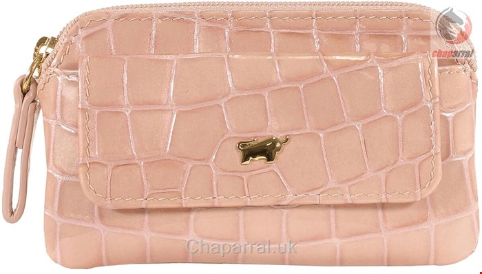 کیف لوازم آرایش چرم زنانه براون آلمان Braun Büffel Verona 40002 320 rose
