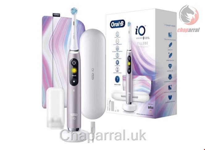 مسواک برقی اورال بی آمریکا Oral-B iO Series 9 Special Edition Rose Quartz