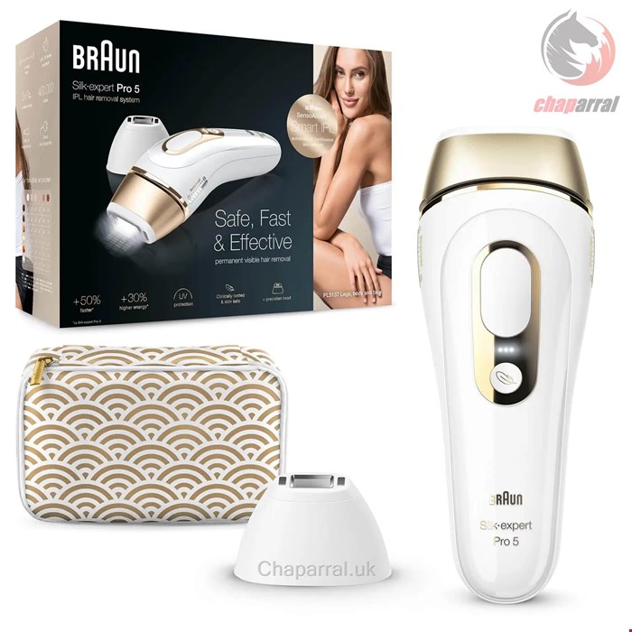 دستگاه لیزر خانگی صورت و بدن آی پی ال براون آلمان Braun Silk·Expert Pro 5 PL5137 IPL
