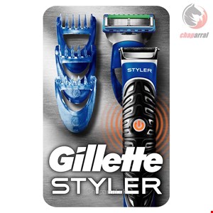 دستگاه استایلر سه کاره ژیلت آمریکا GILLETTE 3-IN-1 STYLER BARTTRIMMER, RASIERER DEFINIERER