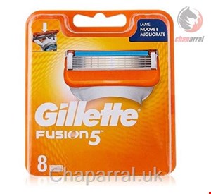 سری یدکی خود تراش ژیلت آمریکا Gillette Fusion5 Systemklingen 8 Stk