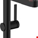  شیر مخلوط روشویی پایه بلند هانس گروهه آلمان Hansgrohe Finoris 230 mit Ablaufgarnitur 76063 schwarz matt 76063670