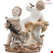  مجسمه نقاشی با دست دکوری چینی آنتیک قدیمی مایسن آلمان  Meissener Porzellan Sommer und Herbst Figurengruppe