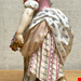  مجسمه نقاشی با دست دکوری چینی آنتیک قدیمی مایسن آلمان  Meissener Figur einer Gärtnerin aus dem 19 Jahrhundert