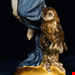  مجسمه دست ساز دکوری چینی آنتیک قدیمی مایسن آلمان Großes Paar Puttenfiguren aus Meissener Porzellan des 19 Jahrhunderts Tag und Nacht