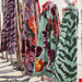  حوله ساحلی اسنزا هلند ESSENZA Scarlett Sage Green Strandhandtuch 100 x 180 cm