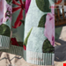  حوله ساحلی اسنزا هلند ESSENZA Scarlett Sage Green Strandhandtuch 100 x 180 cm