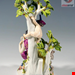  مجسمه دست ساز دکوری چینی آنتیک قدیمی Meissen Mythological Group Thalia With Tree by J J Kaendler Germany c 1900