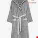 حوله حمام تن پوش زنانه و مردانه مارک او پلو آلمان MARC O POLO LIVING BADEMANTEL MODELL MELANGE AUS BAUMWOLL-FROTTIER Marine / Light Silver