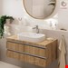  شیر مخلوط روشویی پایه بلند هانس گروهه آلمان Hansgrohe Vernis Blend 190 mit Zugstangen Ablaufgarnitur chrom  71552000