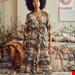  روبدوشامبر زنانه اسنزا هلند ESSENZA Jula Carice Multi Kimono