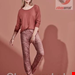  بلوز راحتی زنانه اسنزا هلند ESSENZA Donna Uni Marsala Top ¾ Arm