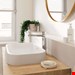  شیر مخلوط روشویی پایه بلند هانس گروهه آلمان Hansgrohe Vernis Blend 190 mit Zugstangen Ablaufgarnitur chrom  71552000