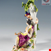  مجسمه دست ساز دکوری چینی آنتیک قدیمی Meissen Mythological Group Thalia With Tree by J J Kaendler Germany c 1900
