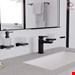  شیر مخلوط روشویی پایه کوتاه هانس گروهه آلمان Hansgrohe Metropol 110 Einhebel Waschtischmischer 135mm mit Push Open Ablaufgarnitur schwarz chrom gebürstet 32507340