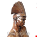 مجسمه دکوری آنتیک قدیمی Onyx Sculpture of an African Warrior Unique Piece the 20th Century