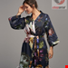 روبدوشامبر زنانه اسنزا هلند ESSENZA Fleur Nightblue Kimono