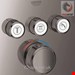  شیر حمام توکار گروهه آلمان GROHE Grohtherm SmartControl 29126 hard graphite 29126A00