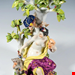  مجسمه دست ساز دکوری چینی آنتیک قدیمی Meissen Mythological Group Thalia With Tree by J J Kaendler Germany c 1900