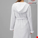  حوله حمام تن پوش زنانه مارک او پلو آلمان MARC O POLO LIVING BADEMANTEL MODELL MALIN MALIN AUS HOCHWERTIGEM BAUMWOLL-MIX Off White