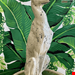  مجسمه سرامیکی نقاشی با دست دکوری سگ Keramikvase mit Windhund Statue in Lebensgröße
