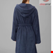 حوله حمام تن پوش مردانه و زنانه مارک او پلو آلمان MARC O POLO LIVING BADEMANTEL MODELL TIMELESS UNI AUS BAUMWOLL-FROTTIER Navy 