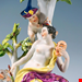  مجسمه دست ساز دکوری چینی آنتیک قدیمی Meissen Mythological Group Thalia With Tree by J J Kaendler Germany c 1900