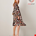  روبدوشامبر زنانه اسنزا هلند ESSENZA Sarai Filou Espresso Kimono