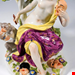  مجسمه دست ساز دکوری چینی آنتیک قدیمی Meissen Mythological Group Thalia With Tree by J J Kaendler Germany c 1900