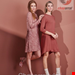  لباس خواب زنانه اسنزا هلند ESSENZA Lykke Uni Marsala Nachthemd ¾ Arm