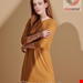  لباس خواب زنانه اسنزا هلند ESSENZA Lykke Uni Cashew Nachthemd ¾ Arm