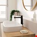  شیر مخلوط روشویی پایه بلند هانس گروهه آلمان Hansgrohe Vernis Blend 190 mit Zugstangen Ablaufgarnitur schwarz matt 71552670