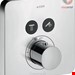  شیر حمام توکار هانس گروهه آلمان Hansgrohe Axor Shower softsquare 36707 Edelstahl Optic 36707800